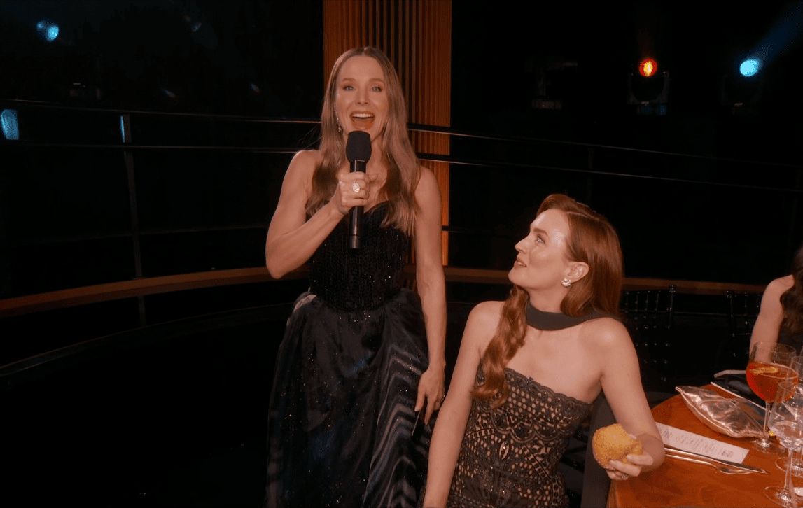 gossip girl reunion leighton meester and kristen bell emmys 2025