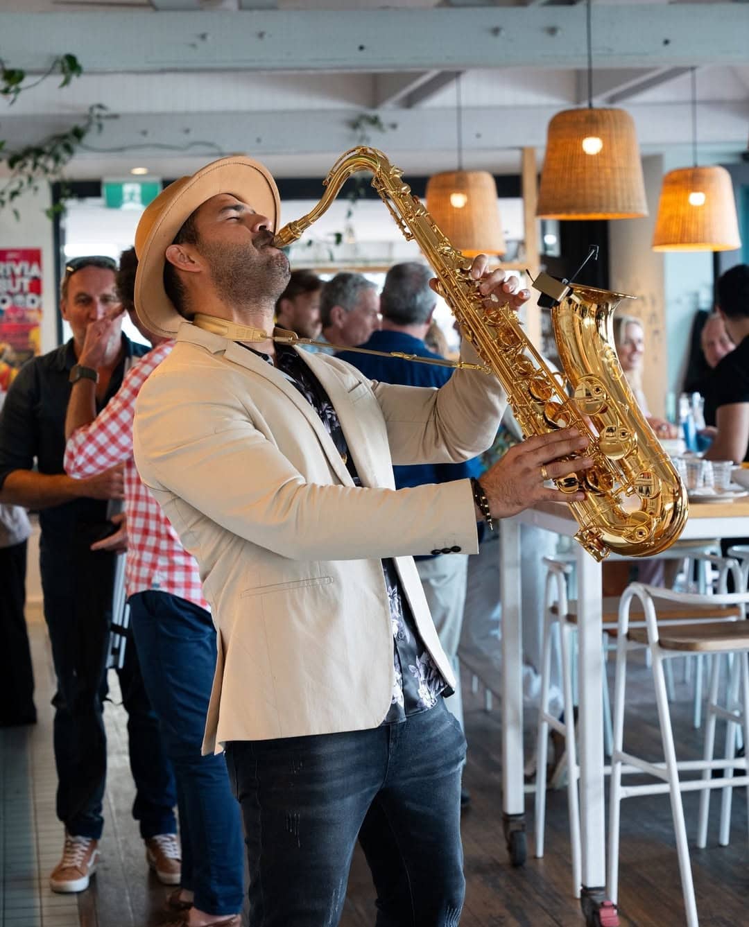 Sax & LOve Jazz and Juice Henley House Adelaide