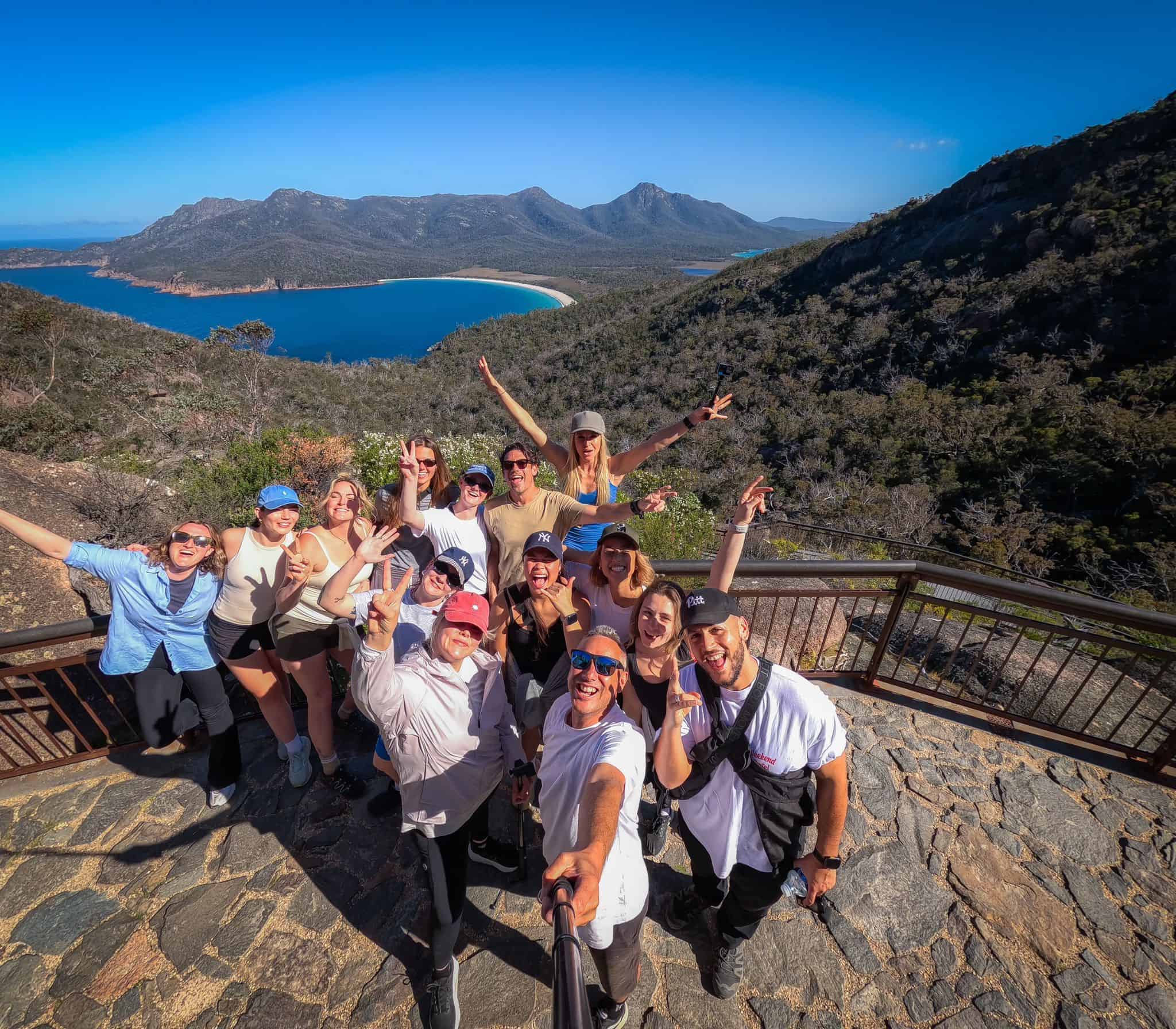 Wineglass Bay Lookout (Image Credit: Kyle Mullinder, @barekiwi)