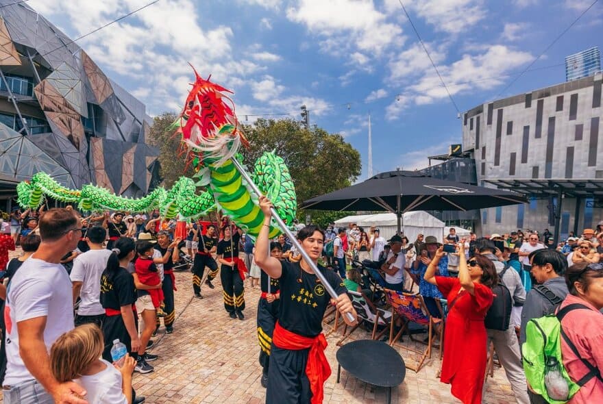 Federation Square (Image Credit: What's On Melbourne)