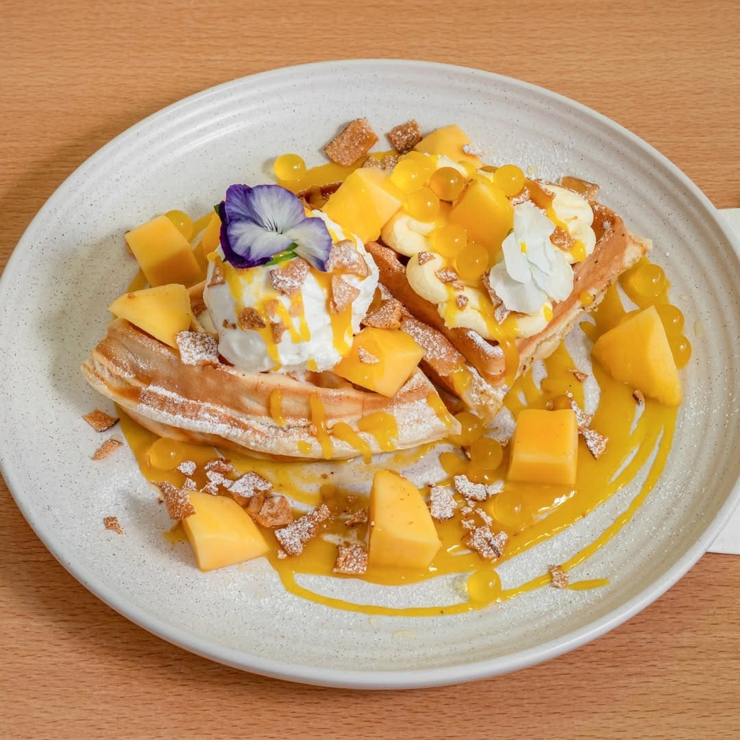 mochi waffle daisy sweetie dessert adelaide