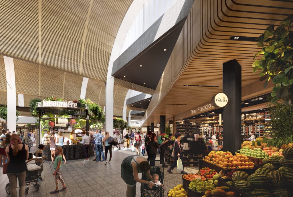 Render of Chadstone Market Pavilion