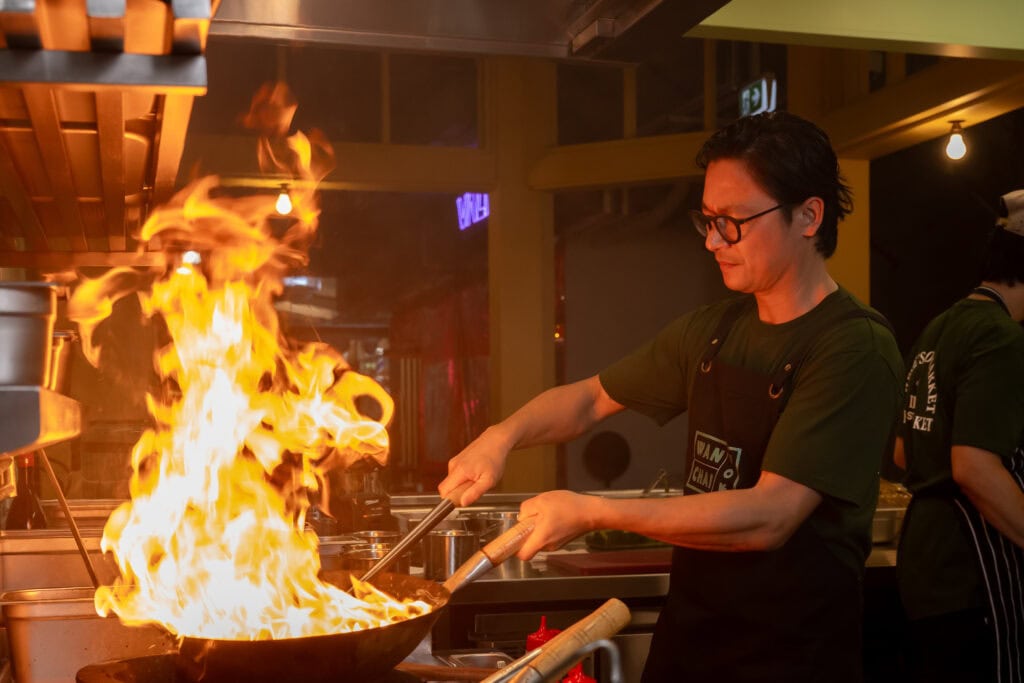 Luke Nguyen at Hay St Market