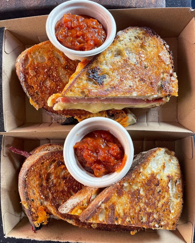 get toasted hobart toasties and sandwiches farm gate market