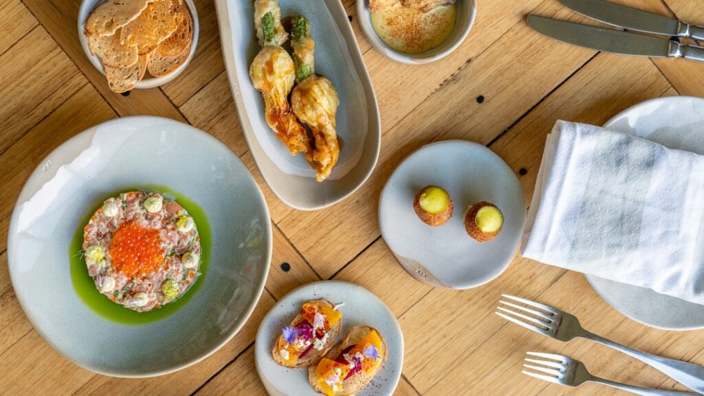 dishes from hogget kitchen