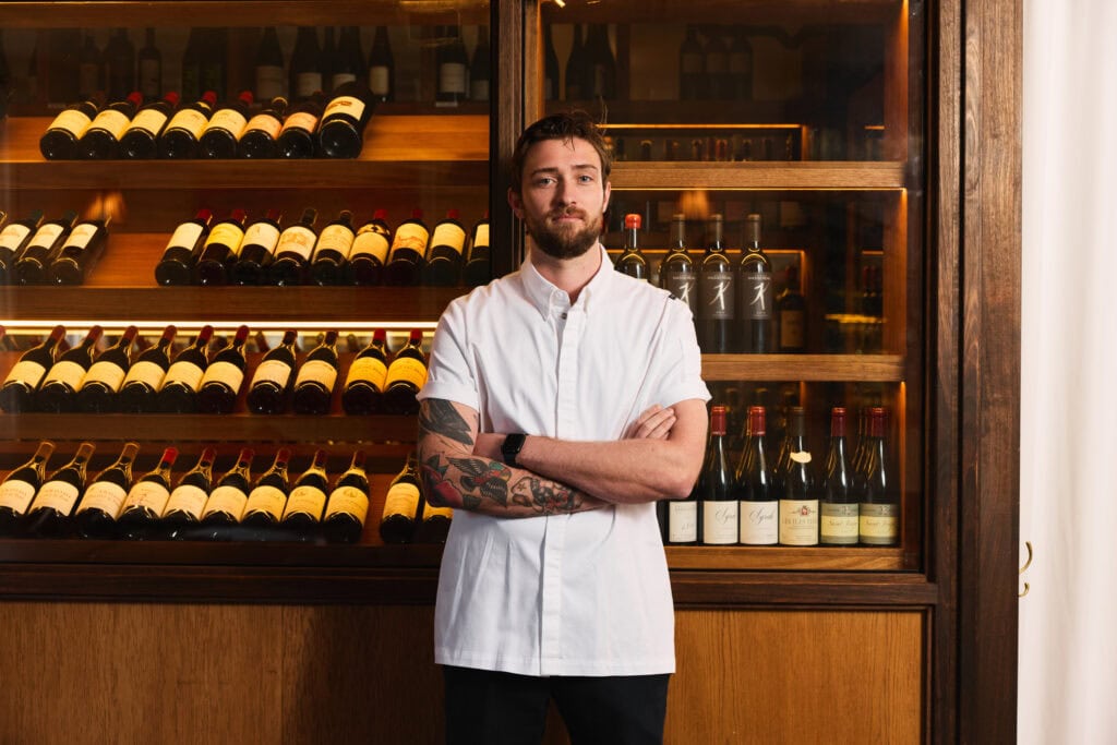 Franca head chef Luke Davenport. (Image Credit: Steven Woodburn.)
