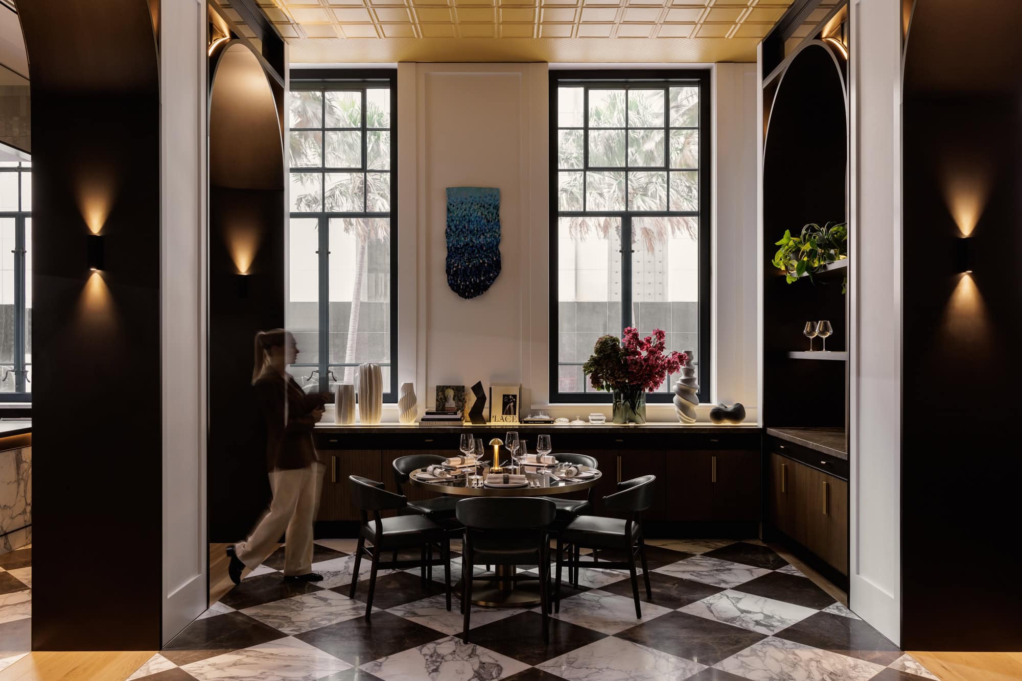 Brasserie 1930 interiors Capella Sydney