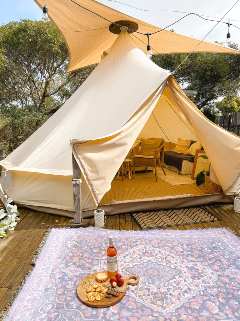 The Glamping Tent (Image Credit: Nat Mcpherson)