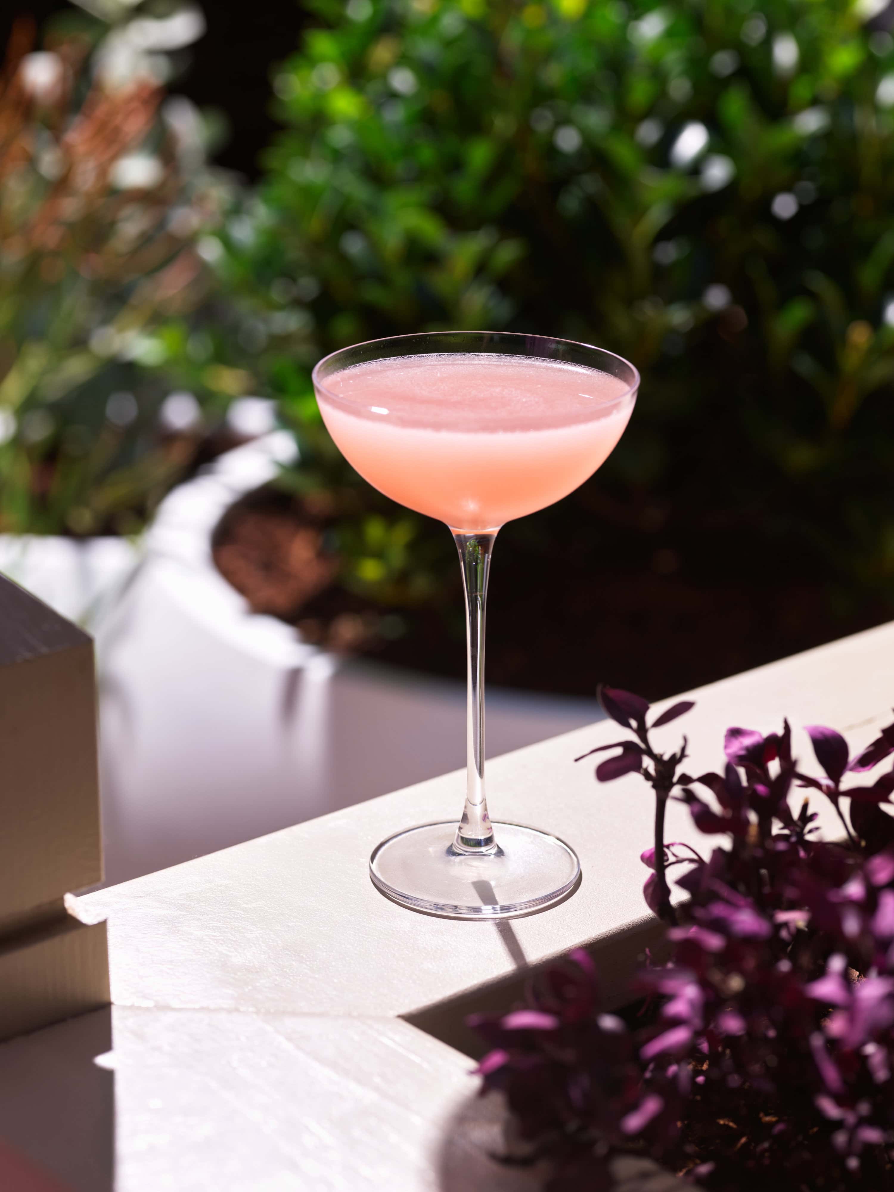 Guava - TheCollective_April_StevenWoodburn_119 A guava cocktail at The Garden in The Rocks
