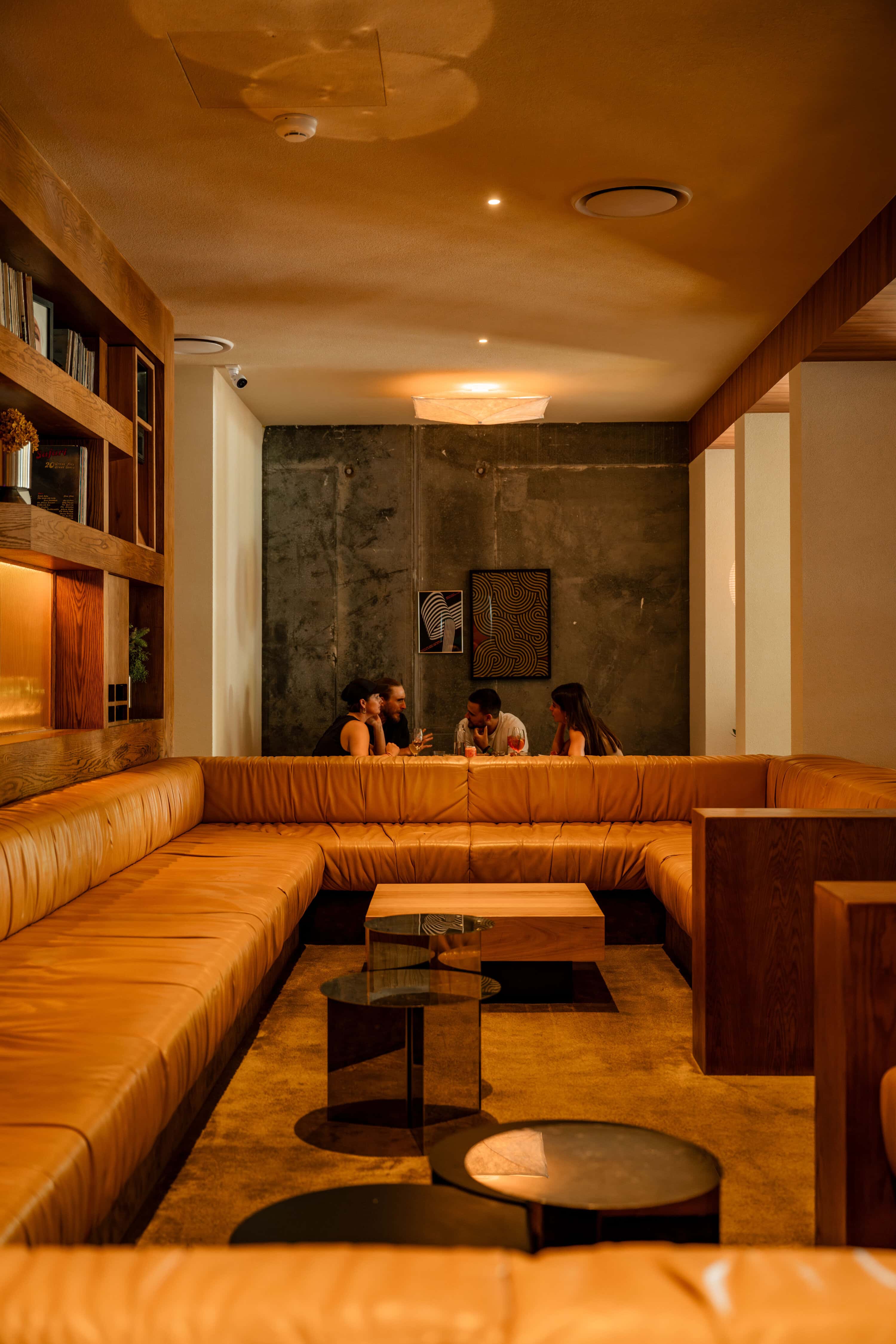Interiors at Latteria Bar in Adelaide.