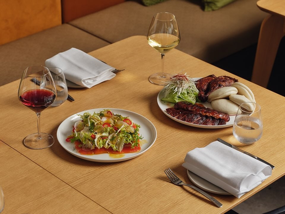 Dishes from Re'em Estate