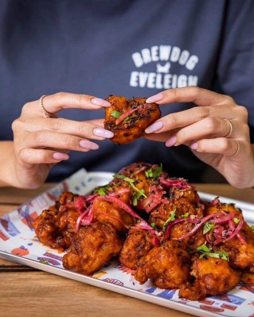 Wings at BrewDog