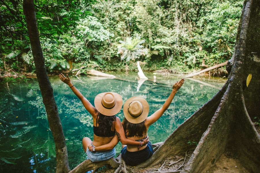 Two women at Daintree Rainforest