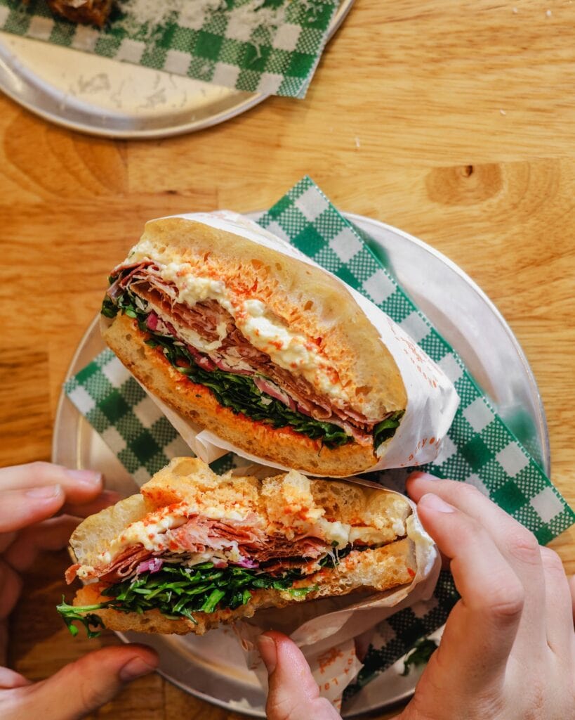 happy larry deli hobart sandwiches