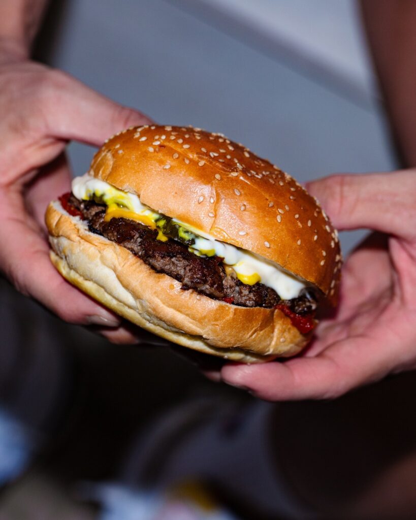 cheeseburger from hello harry