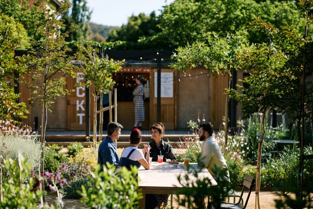 Little Pocket of Joy garden kiosk at Carrick Hill in SA.