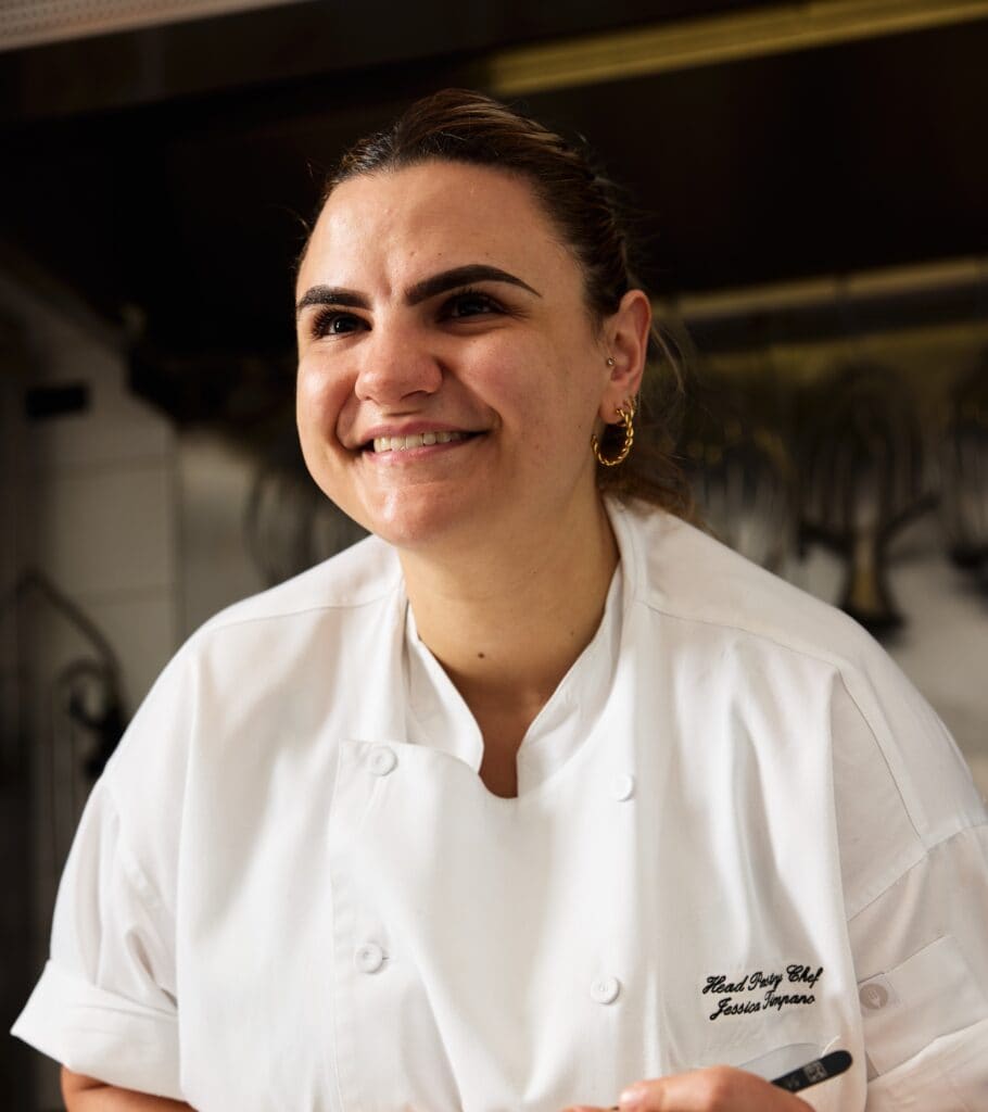A headshot of Fullerton's Head Pastry Chef - Jessica Timpano
