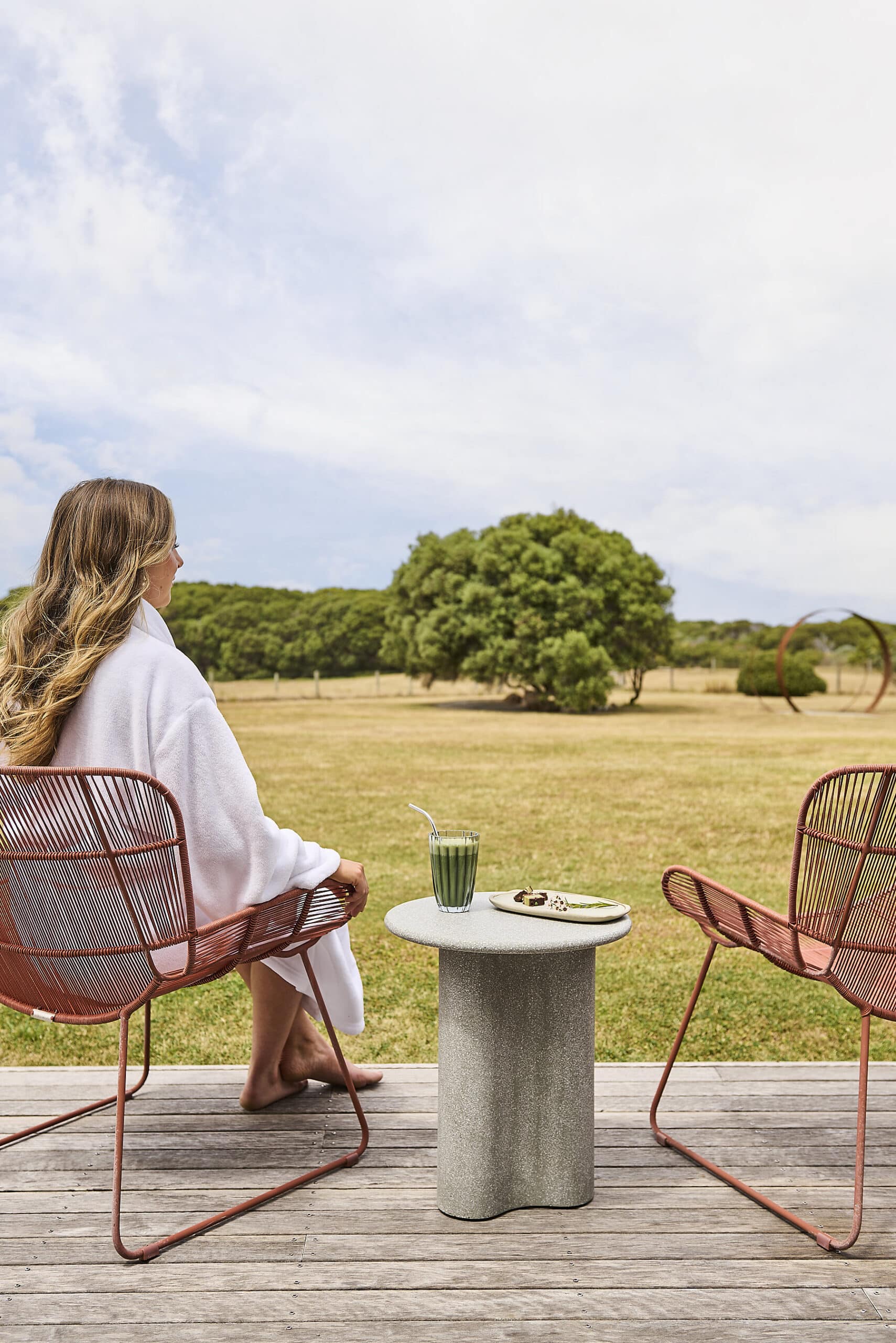 Lon Retreat in Point Lonsdale with mineral spa bathing and pregnancy treatments for a Bellarine Peninsula babymoon in Victoria.