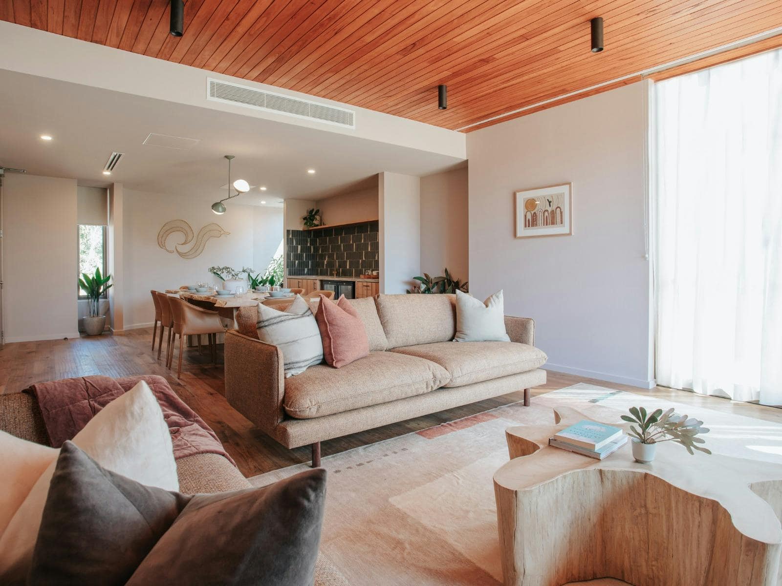 Peninsula Hot Springs Eco Lodge in Fingal with private mineral bathing and pregnancy spa treatments for a Mornington Peninsula babymoon.