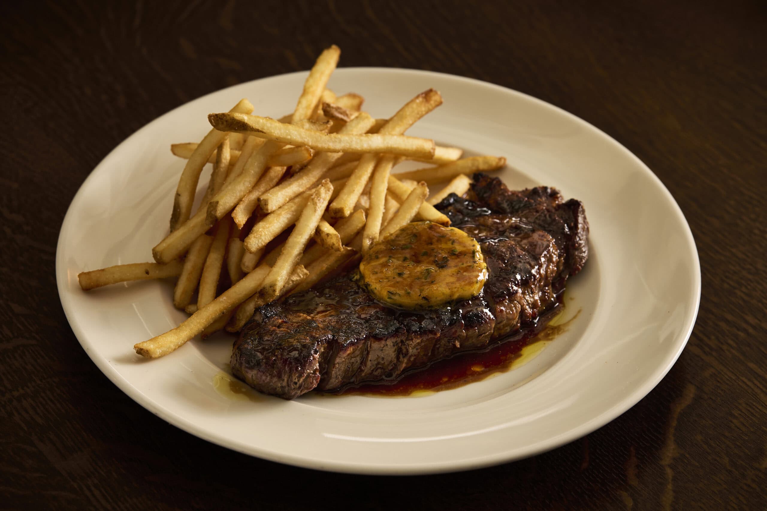 The Dry Dock - steak frites close up