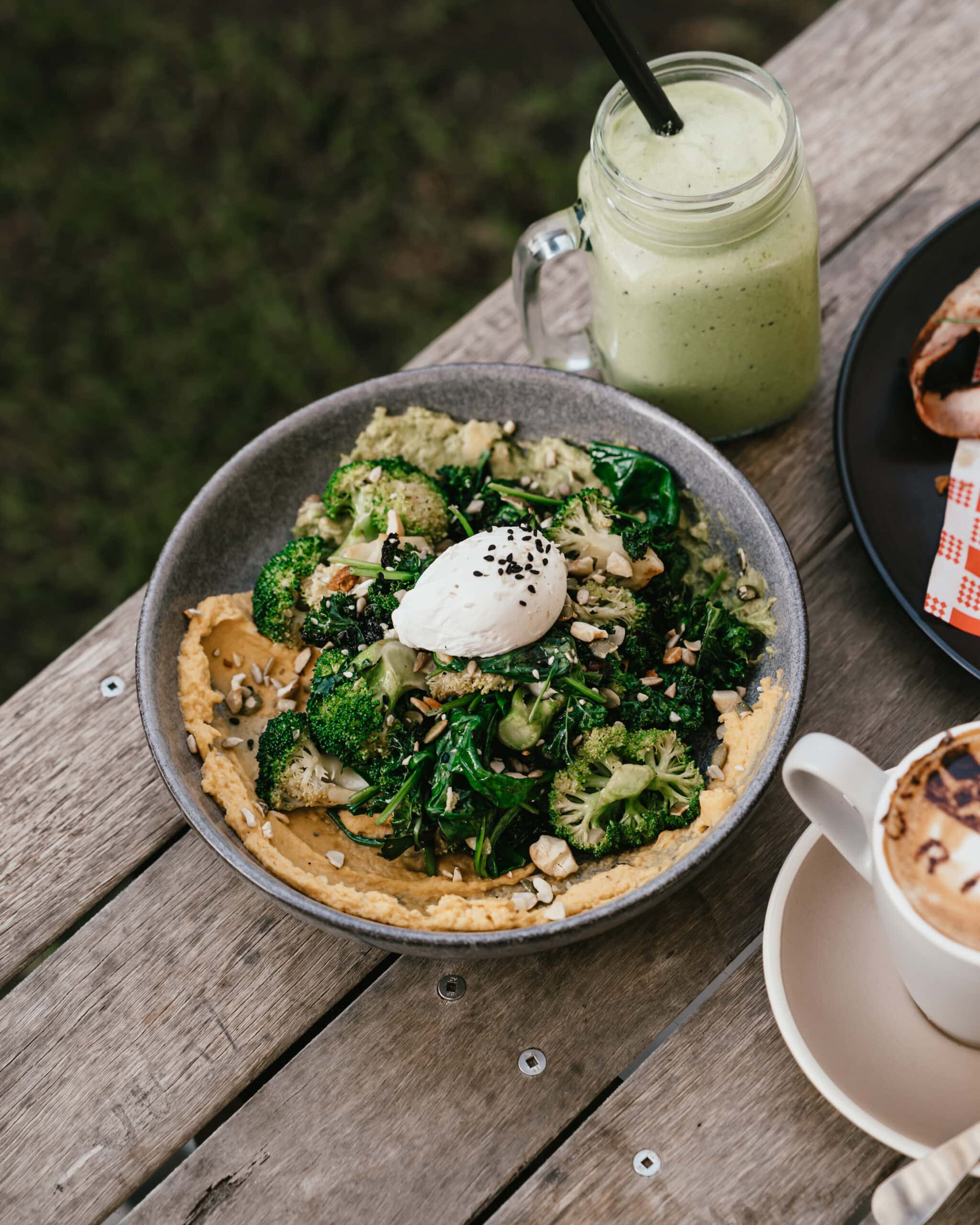 Green Bowl, Drift Cafe, Robe, South Australia The green bowl at Drift Cafe, Robe, South Australia.