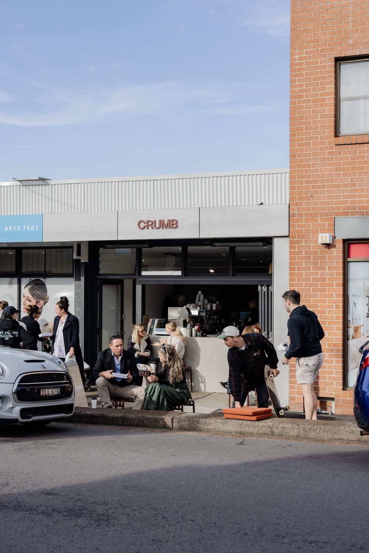 exterior of crumb coffee