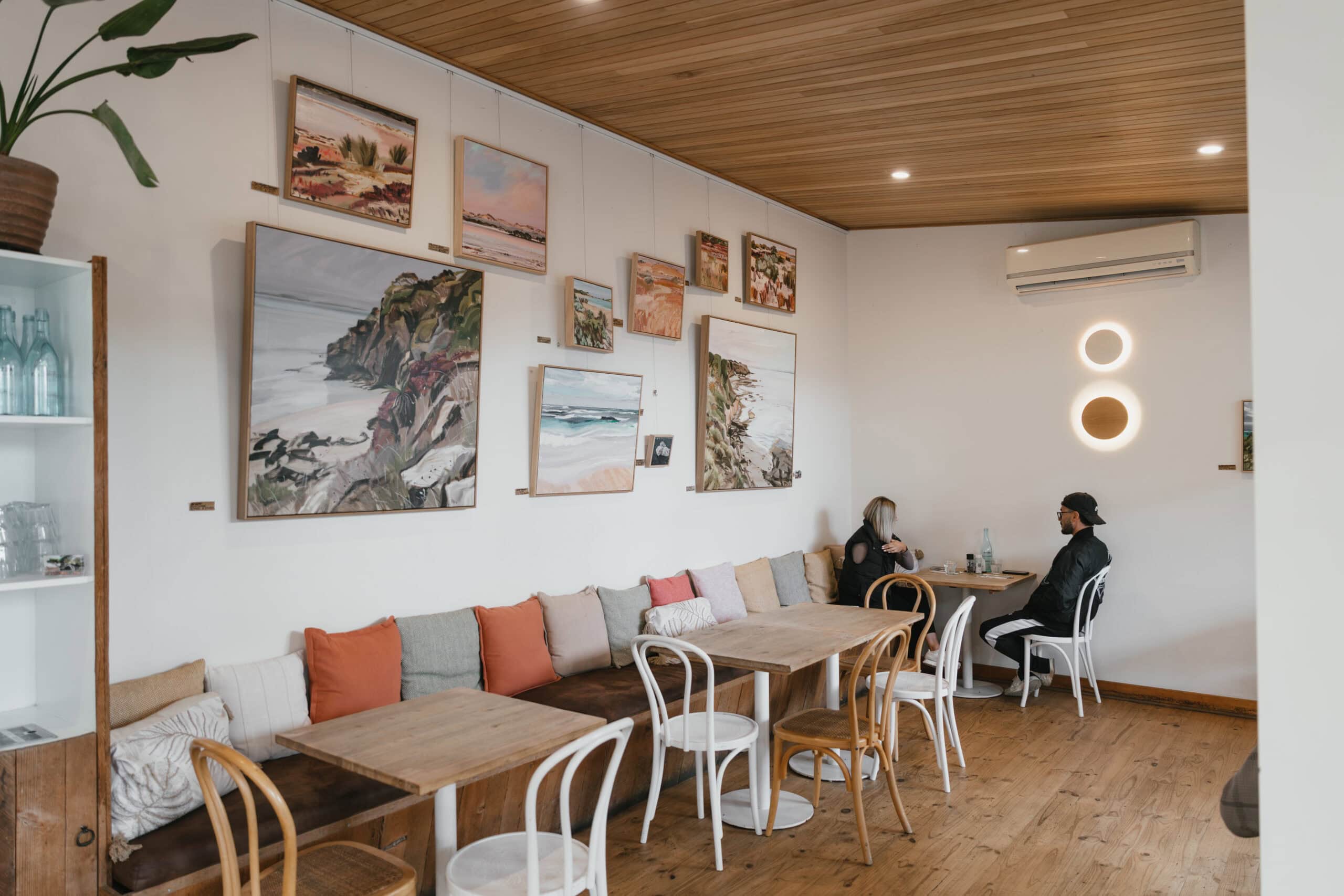 Interior, Drift Cafe, Robe, South Australia The interior of Drift Cafe in Robe, South Australia.