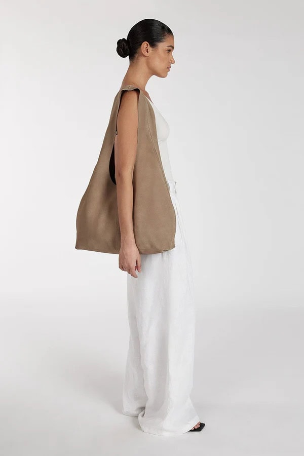The Bali Tailor Clover Bag Stone