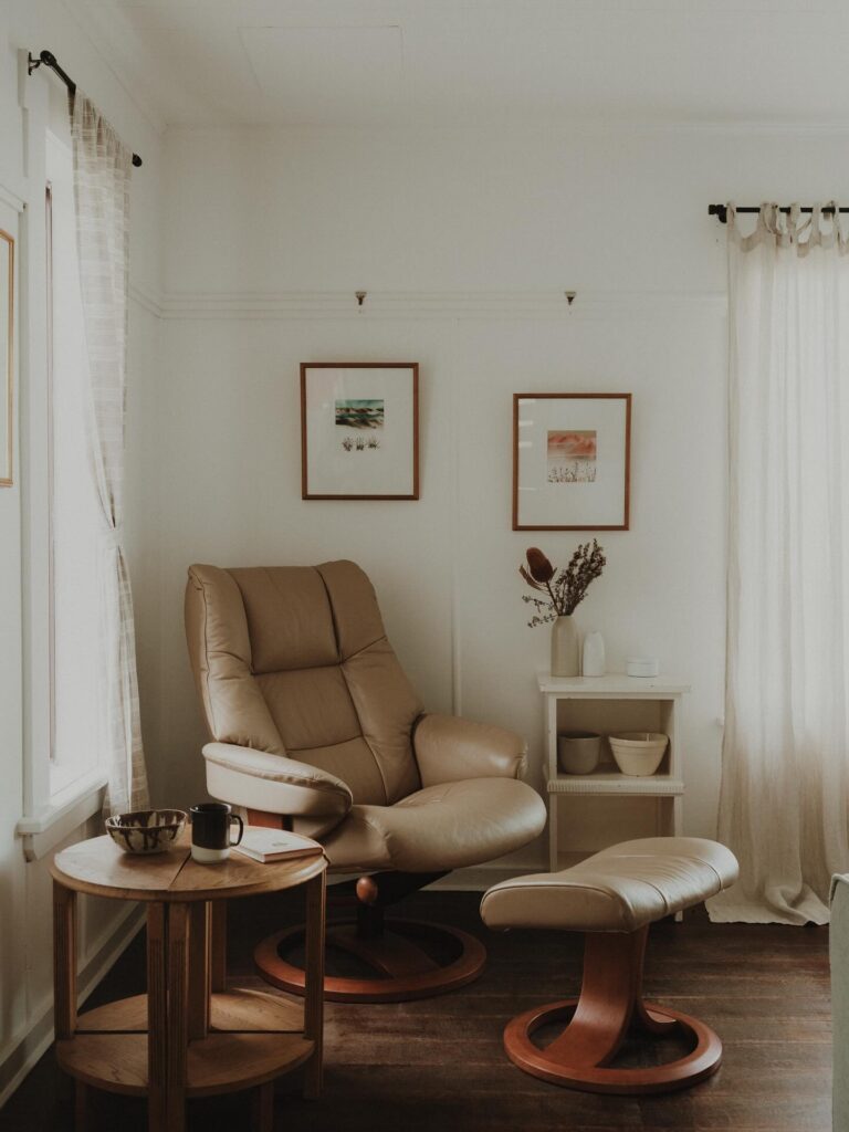 the living room of shack ahoy a bridport accommodation in tasmania