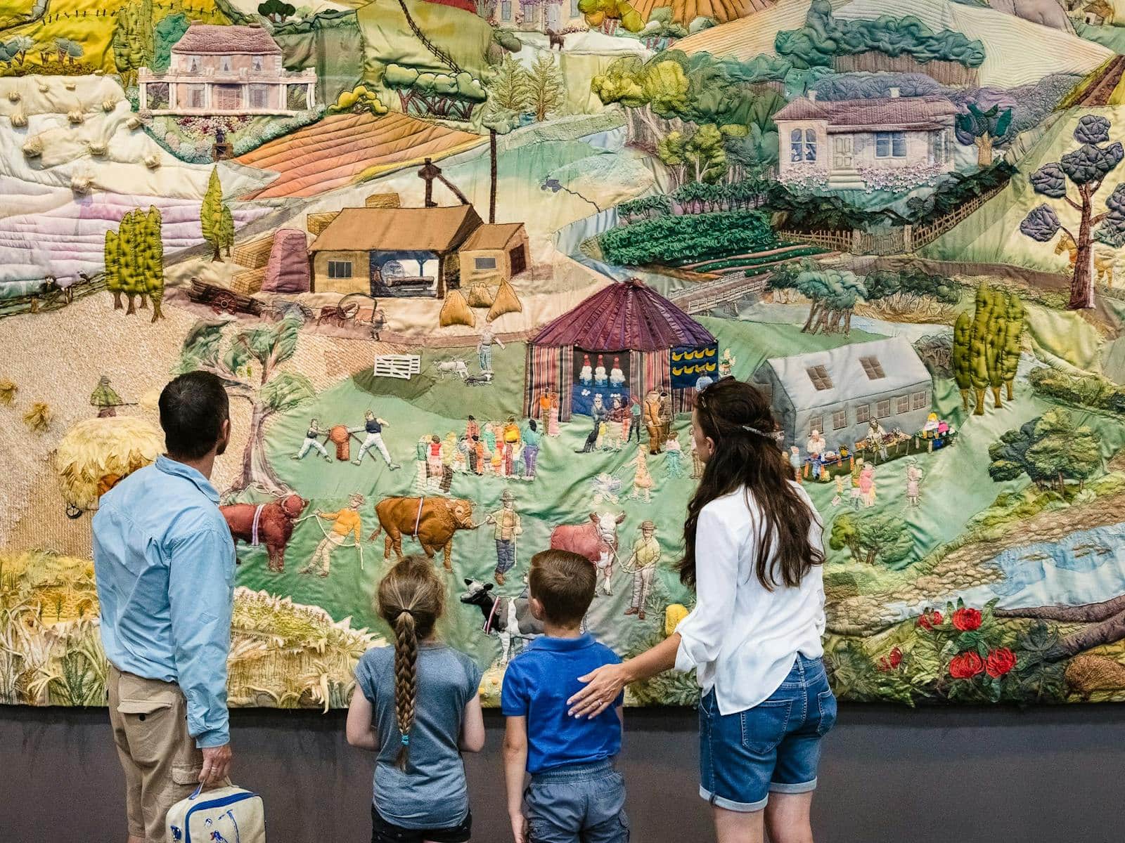 yarns silk murals in deloraine tasmania