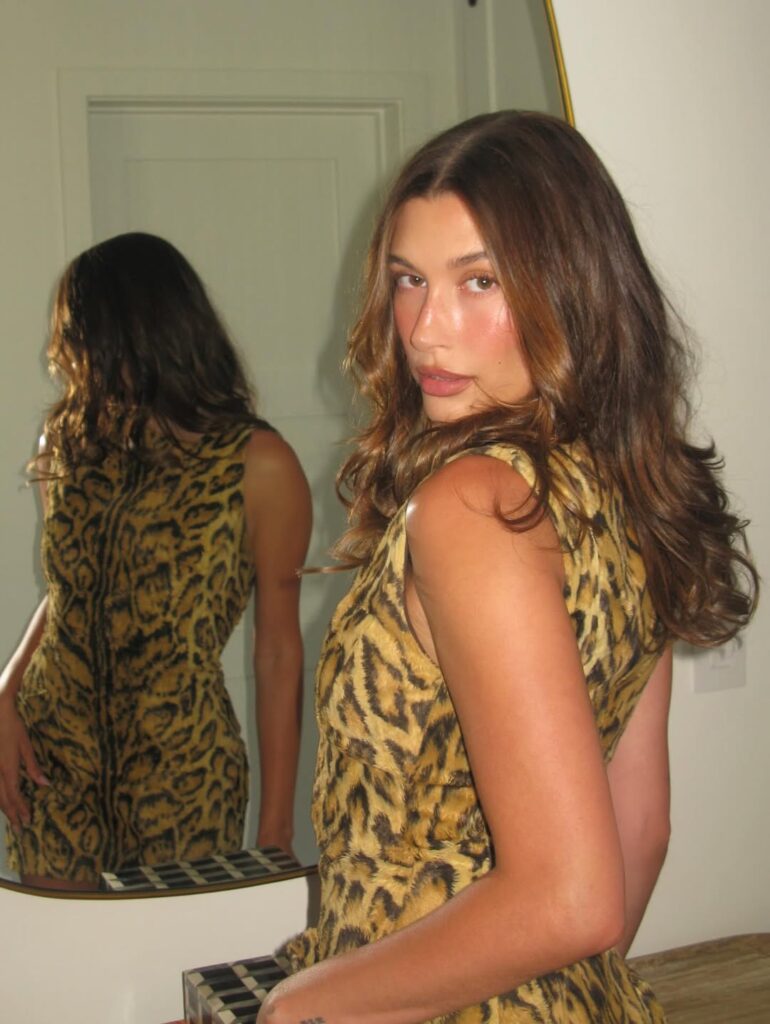 Hailey Bieber hair trends 2025 long layers (Image Credit: Instagram/@haileybieber)