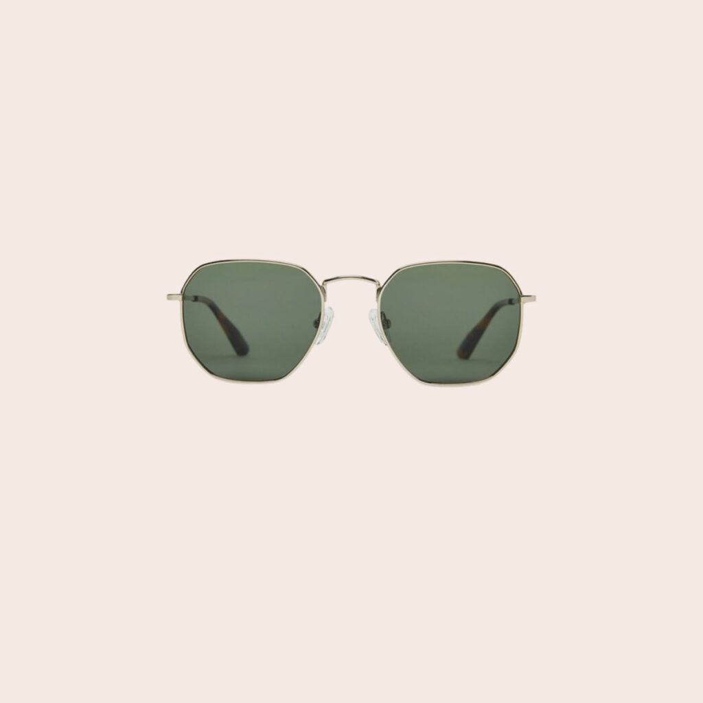 Local Supply DXB Sunglasses in Polished Gold Local Supply DXB Sunglasses in Polished Gold