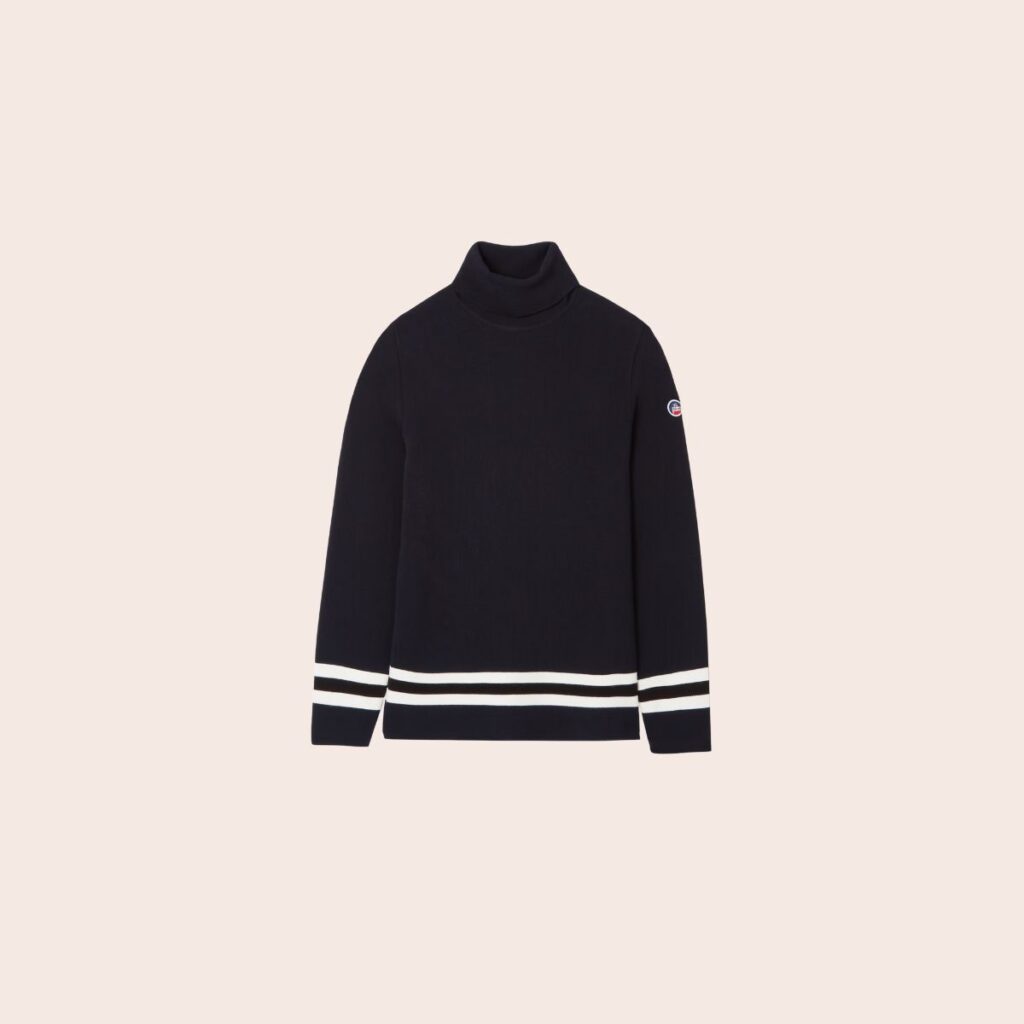 Fusalp Judith Striped Knitted Turtleneck Sweater Fusalp Judith Striped Knitted Turtleneck Sweater