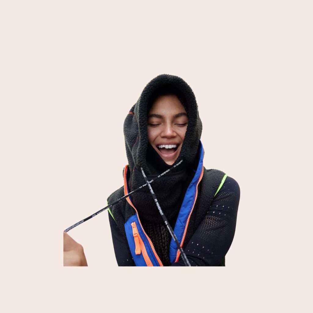 Free People Hit the Slopes Balaclava in Black Free People Hit the Slopes Balaclava in Black