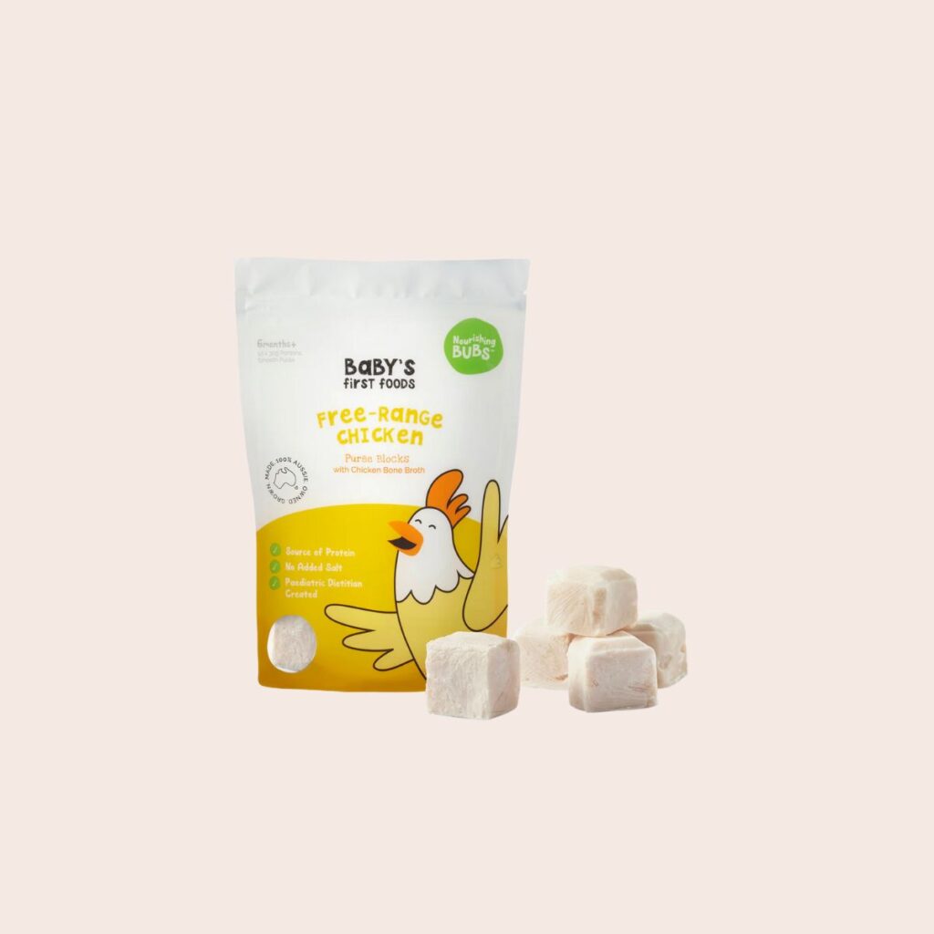 Nourishing Bubs Free-Range Chicken Puree Cubes 