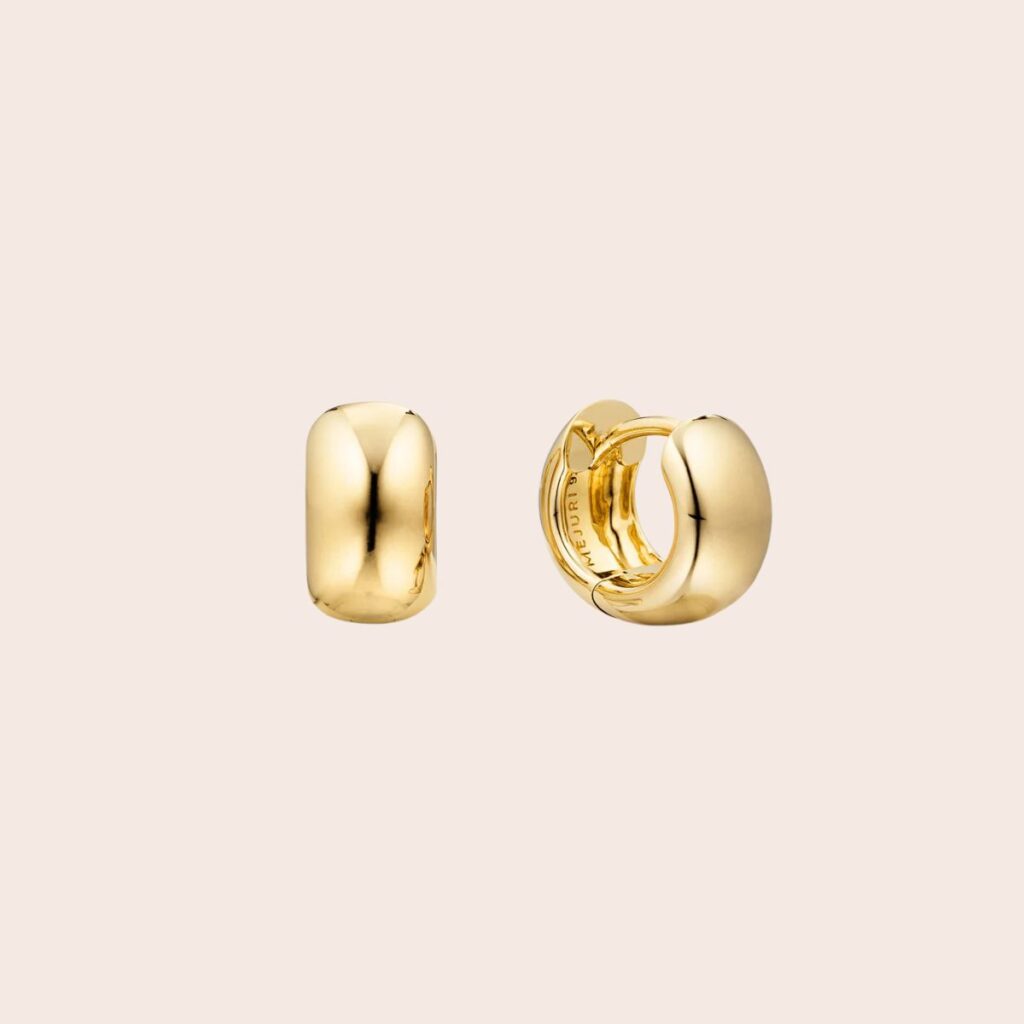 Mejuri Chunky Huggie Hoops Mejuri Chunky Huggie Hoops