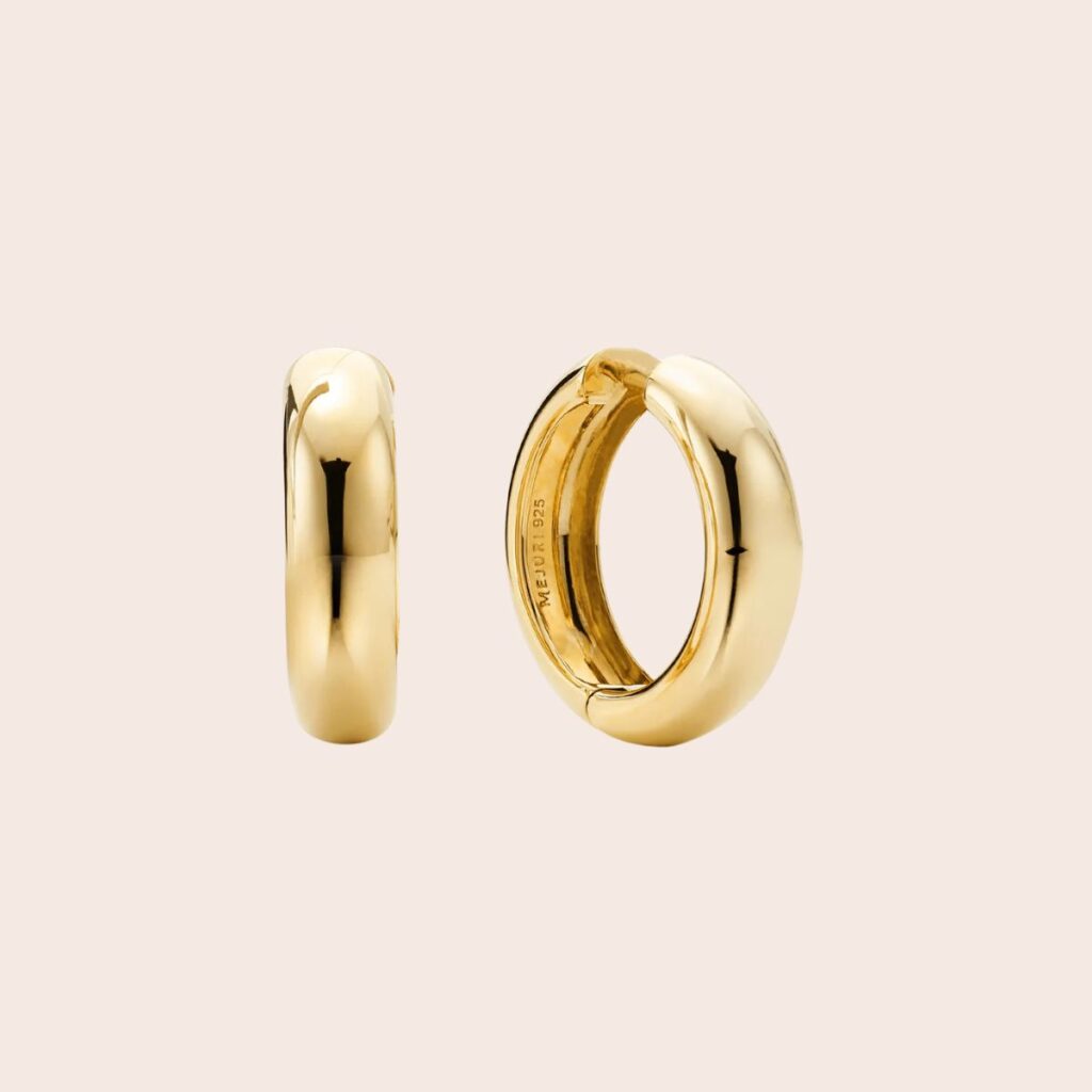 Mejuri Chunky Large Hoops Mejuri Chunky Large Hoops