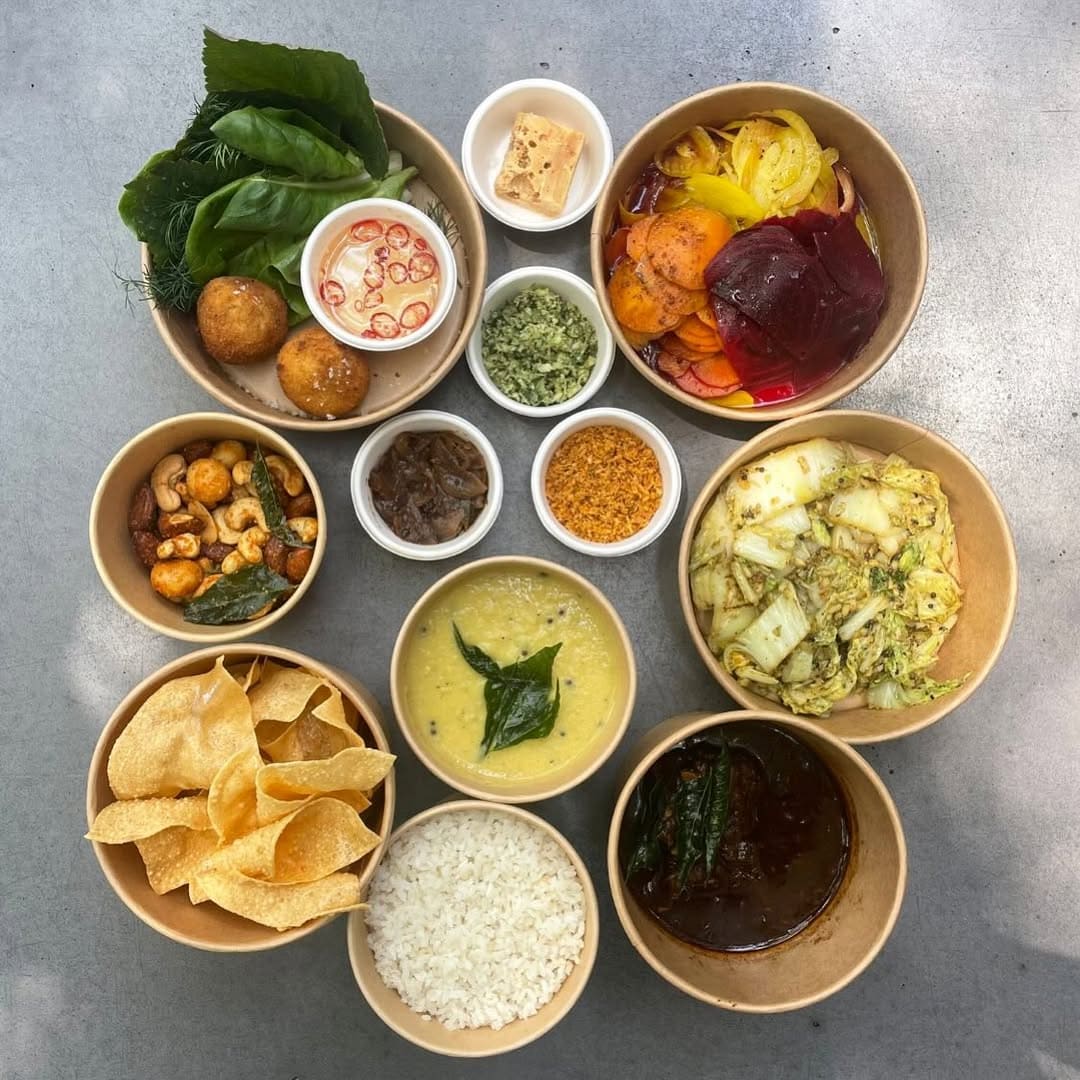 Look at this delightful array. This here is part of our take away menu, our online banquet. Or c (1)