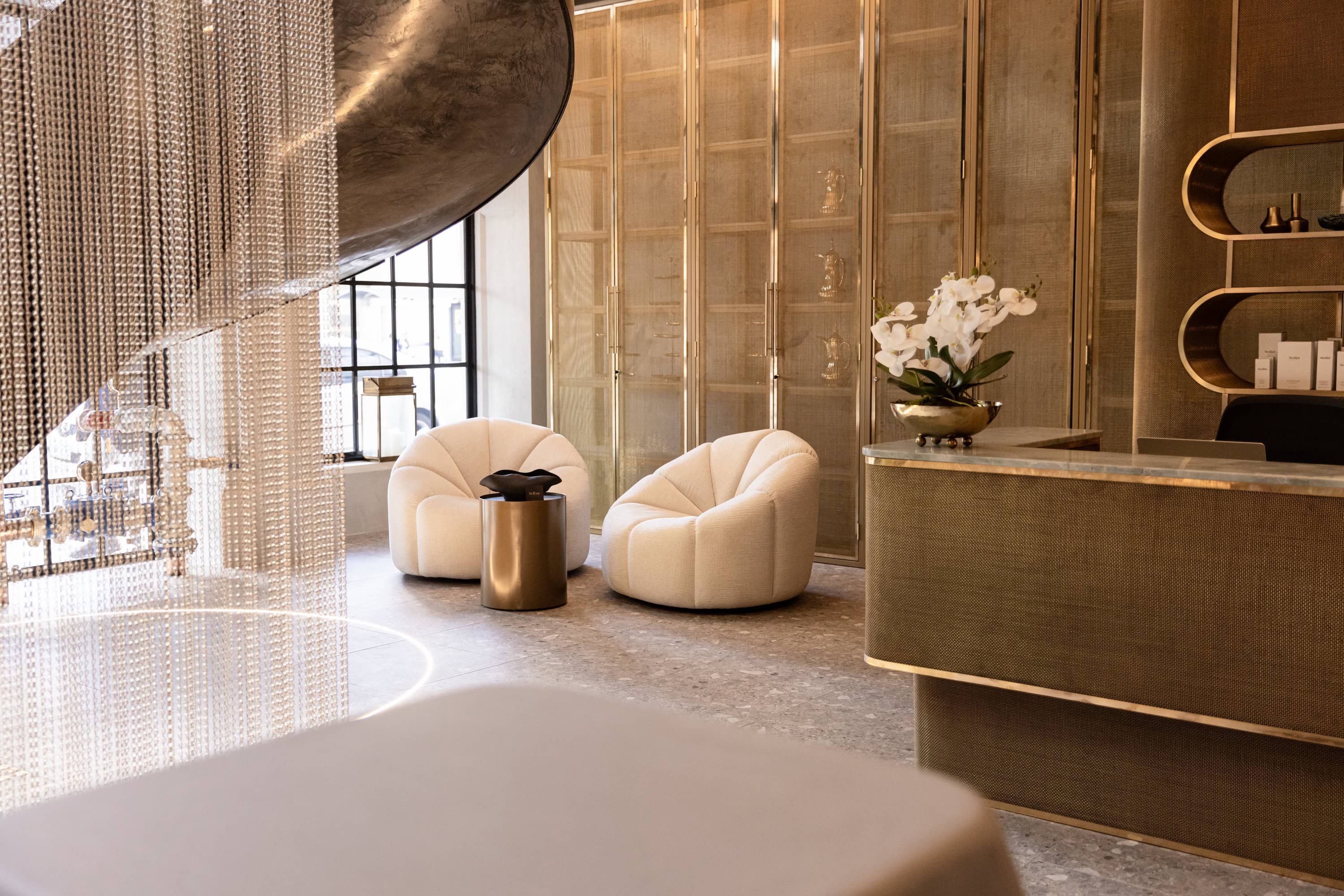 Selene Spa & Wellness, Reception, Adelaide, South Australia (2) Reception area at Selene Spa & Wellness, Adelaide, South Australia.