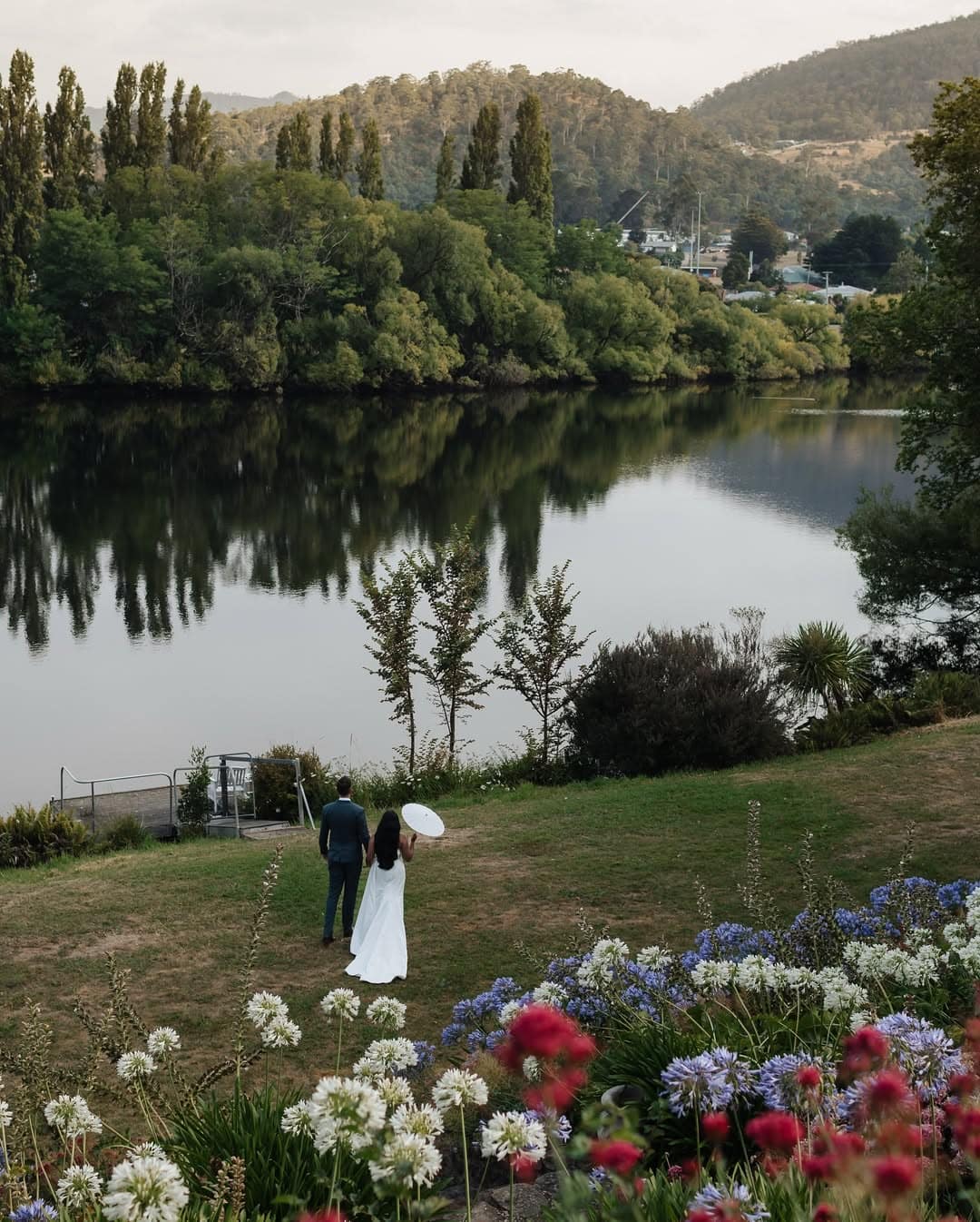 The Woodbridge Tasmania wedding