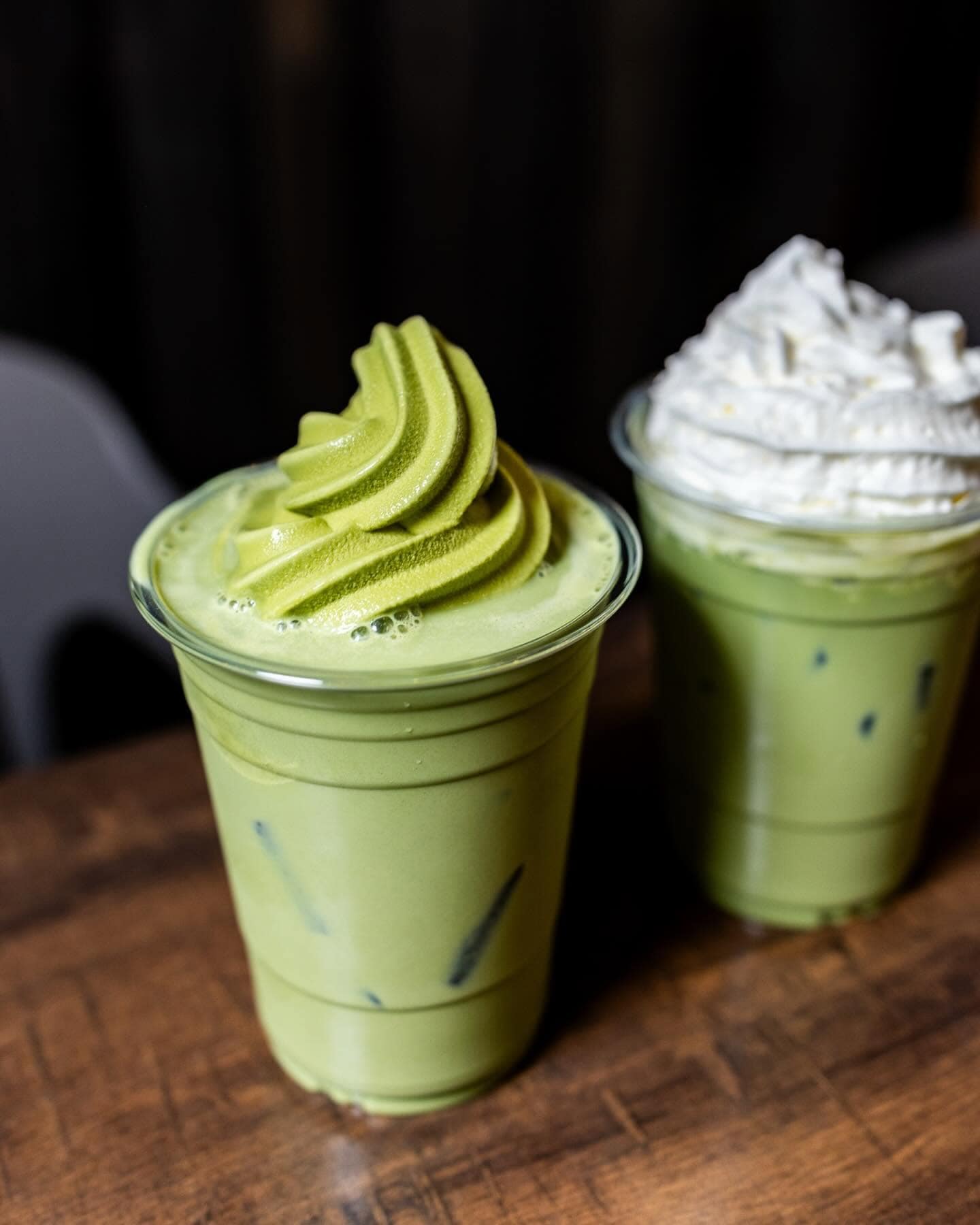 matcha float at shyun ramen bar