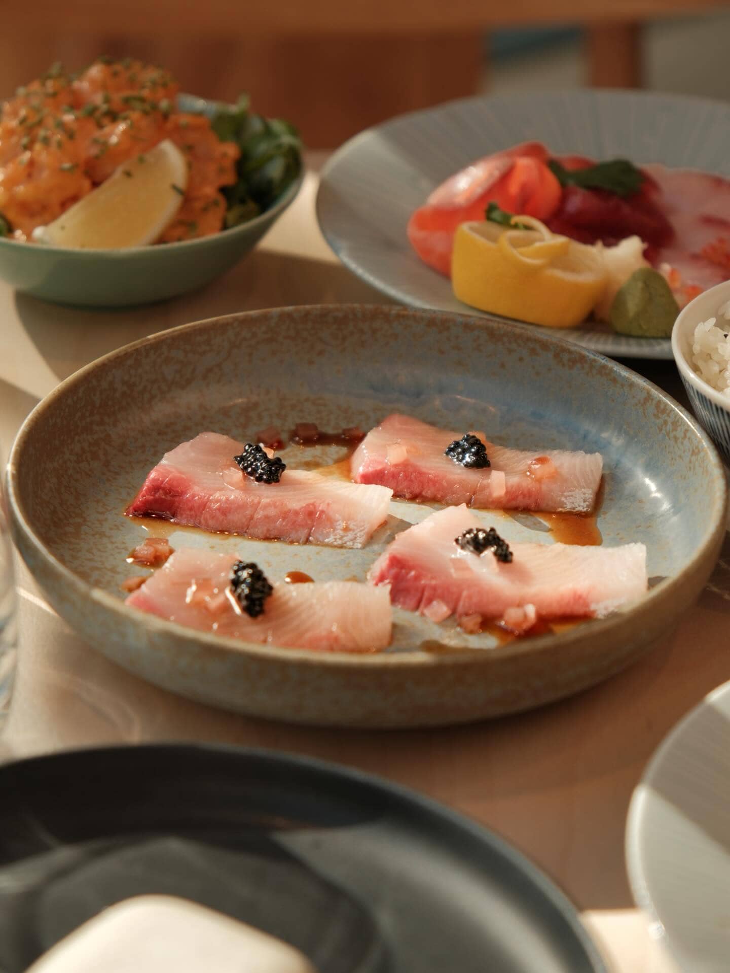 sashimi plate at sushi on little bourke melbourne