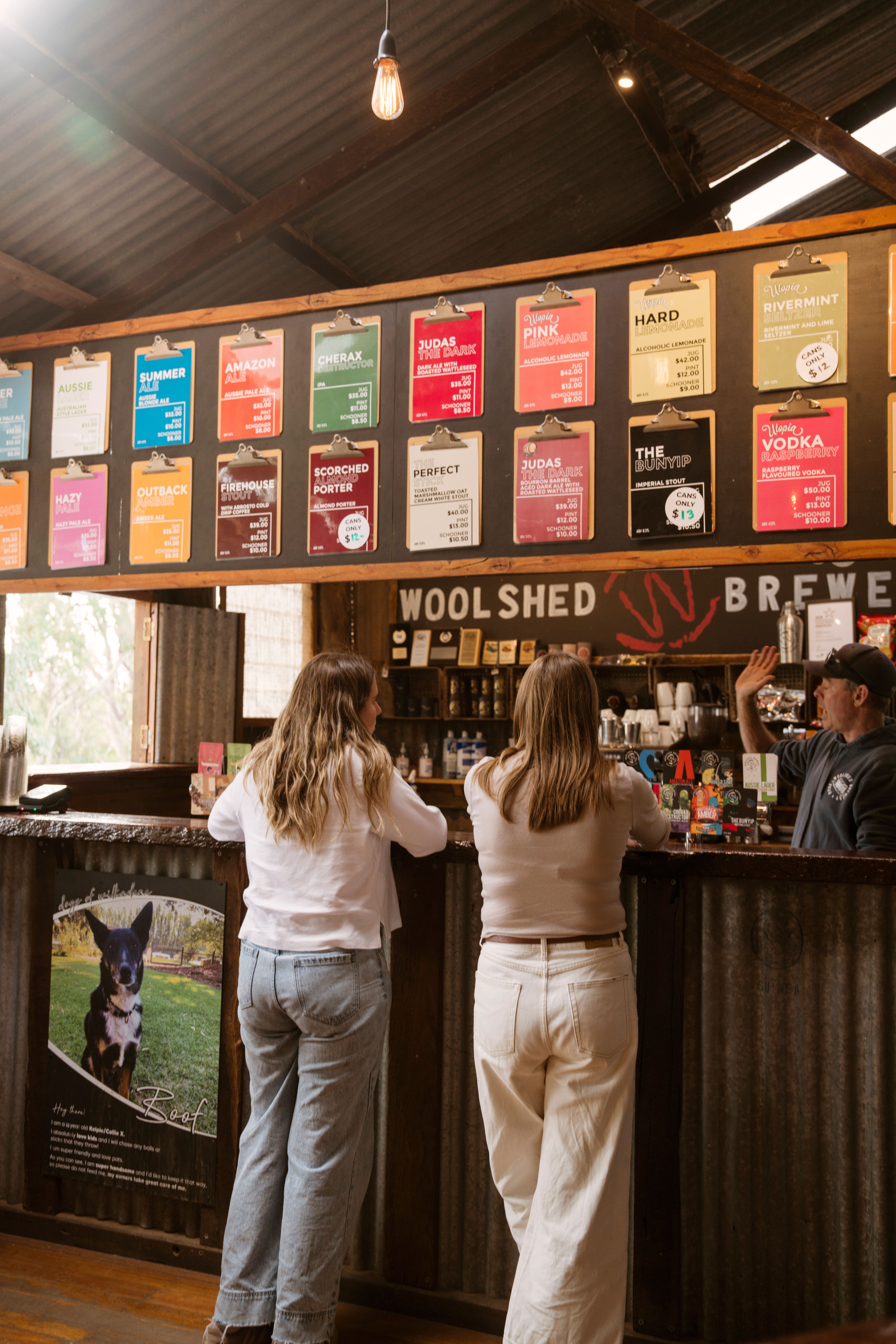 Woolshed Brewing in Riverland SA.
