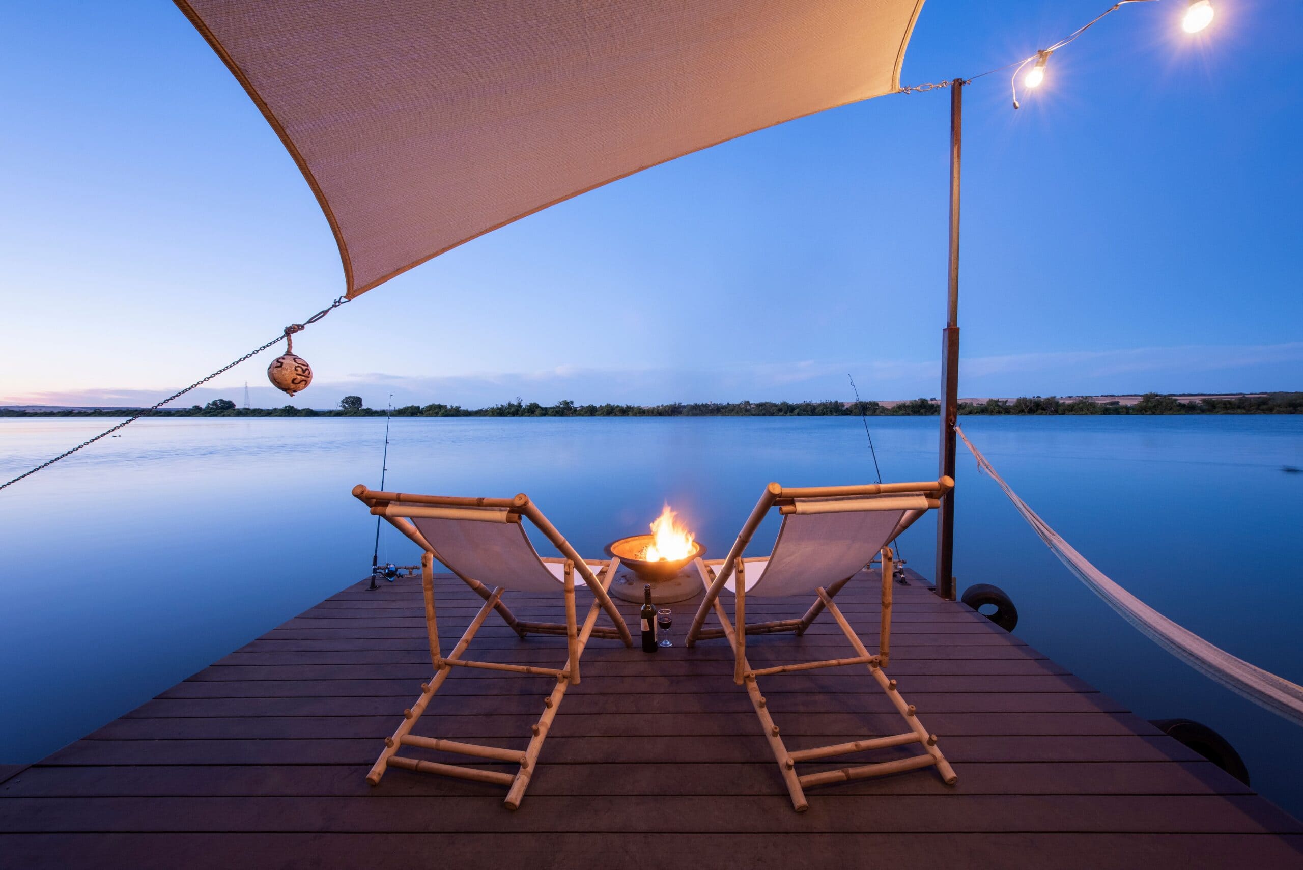 Bill's Boathouse on Murray River.