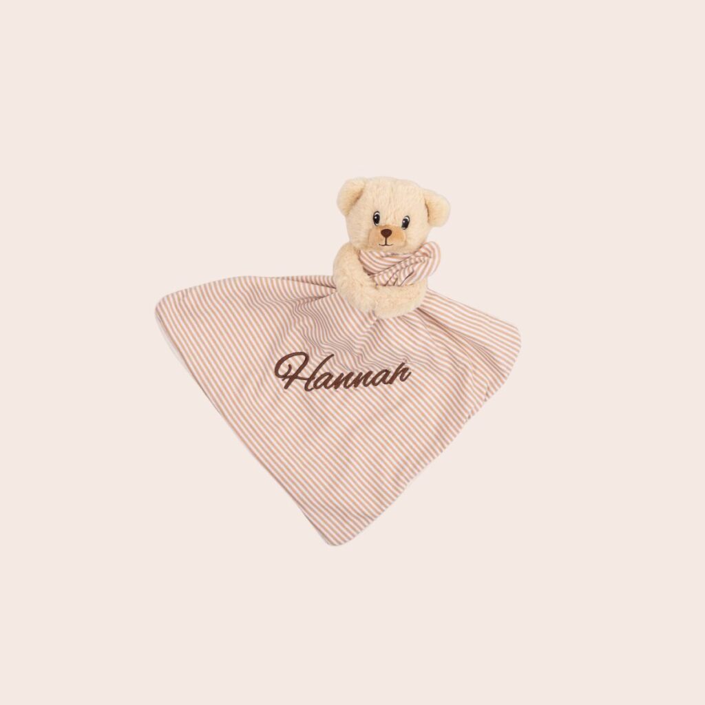 One Little Day Personalised Baby Comforter