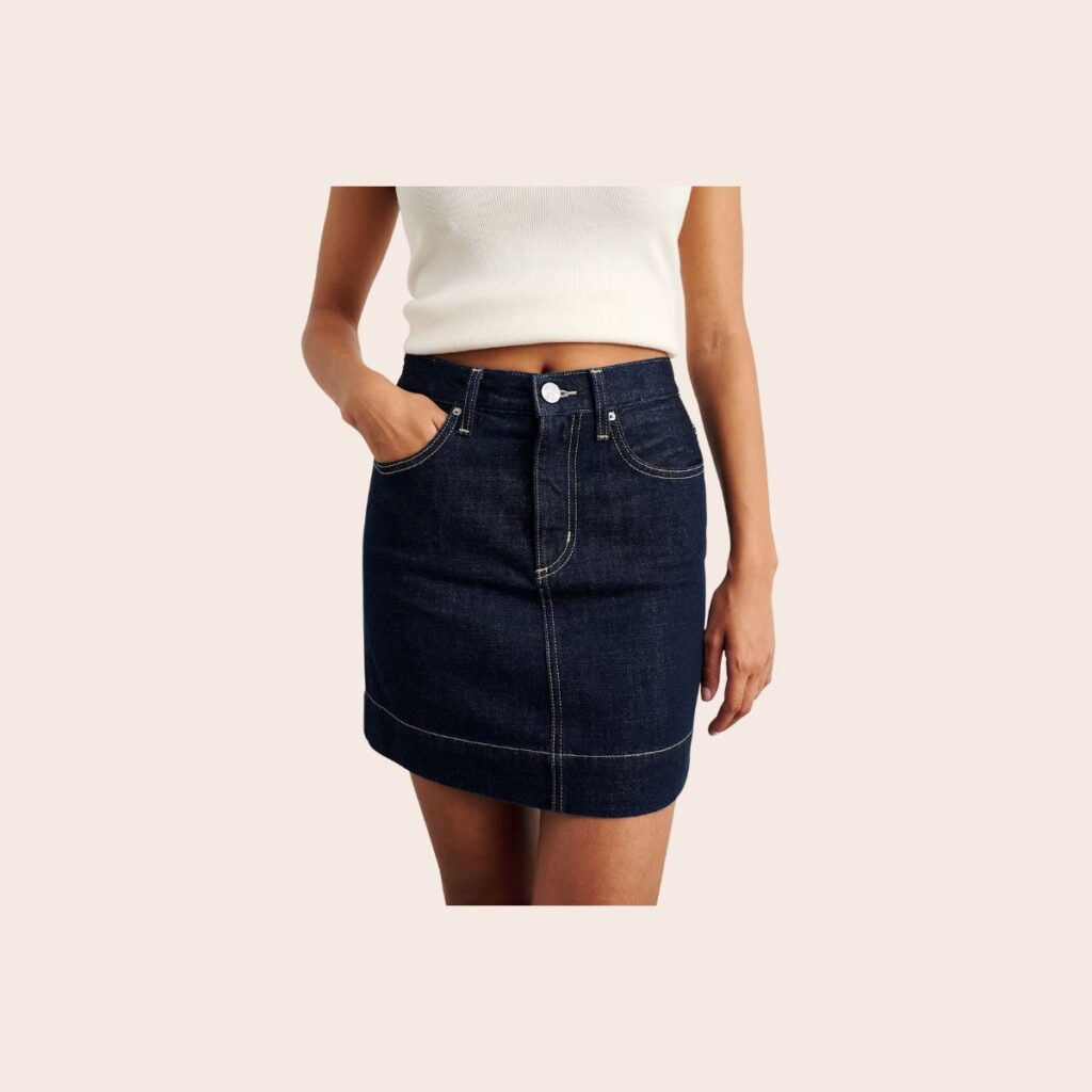 JAG Cora Denim Mini Skirt JAG Cora Denim Mini Skirt