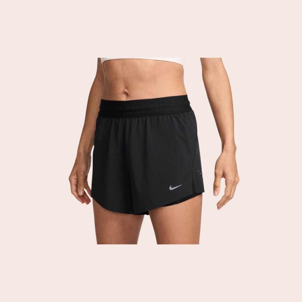 Nike Womens Swift Dri-FIT Mid Rise 2 in 1 Running Shorts Nike Womens Swift Dri-FIT Mid Rise 2 in 1 Running Shorts