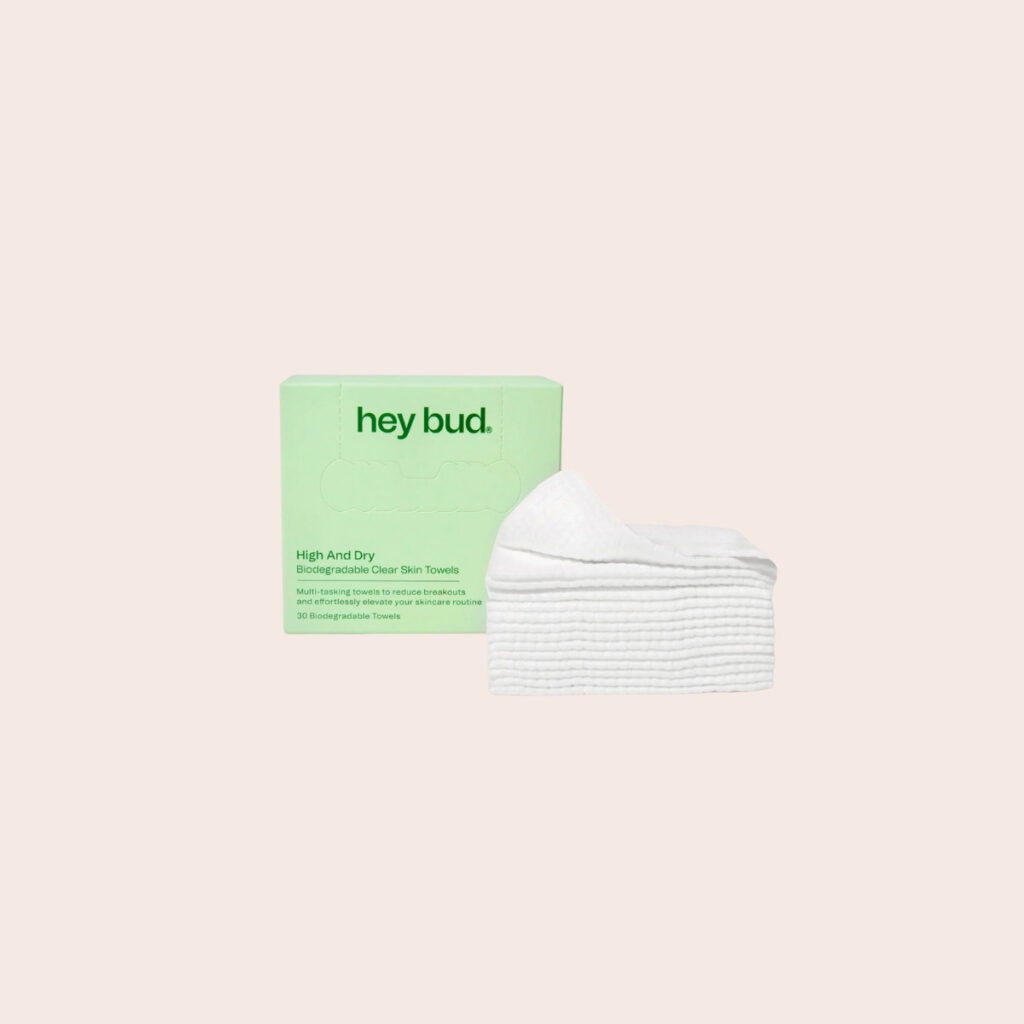 Hey Bud Biodegradable Clear Skin Towels  