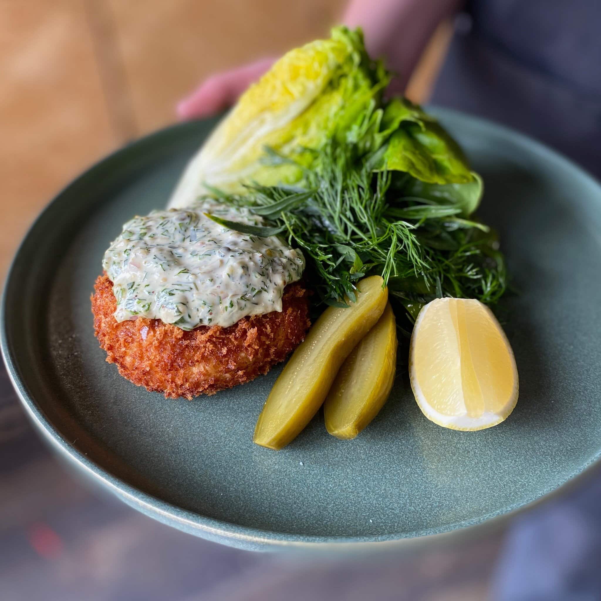 Delicious brunch dish at Hamlet in Hobart