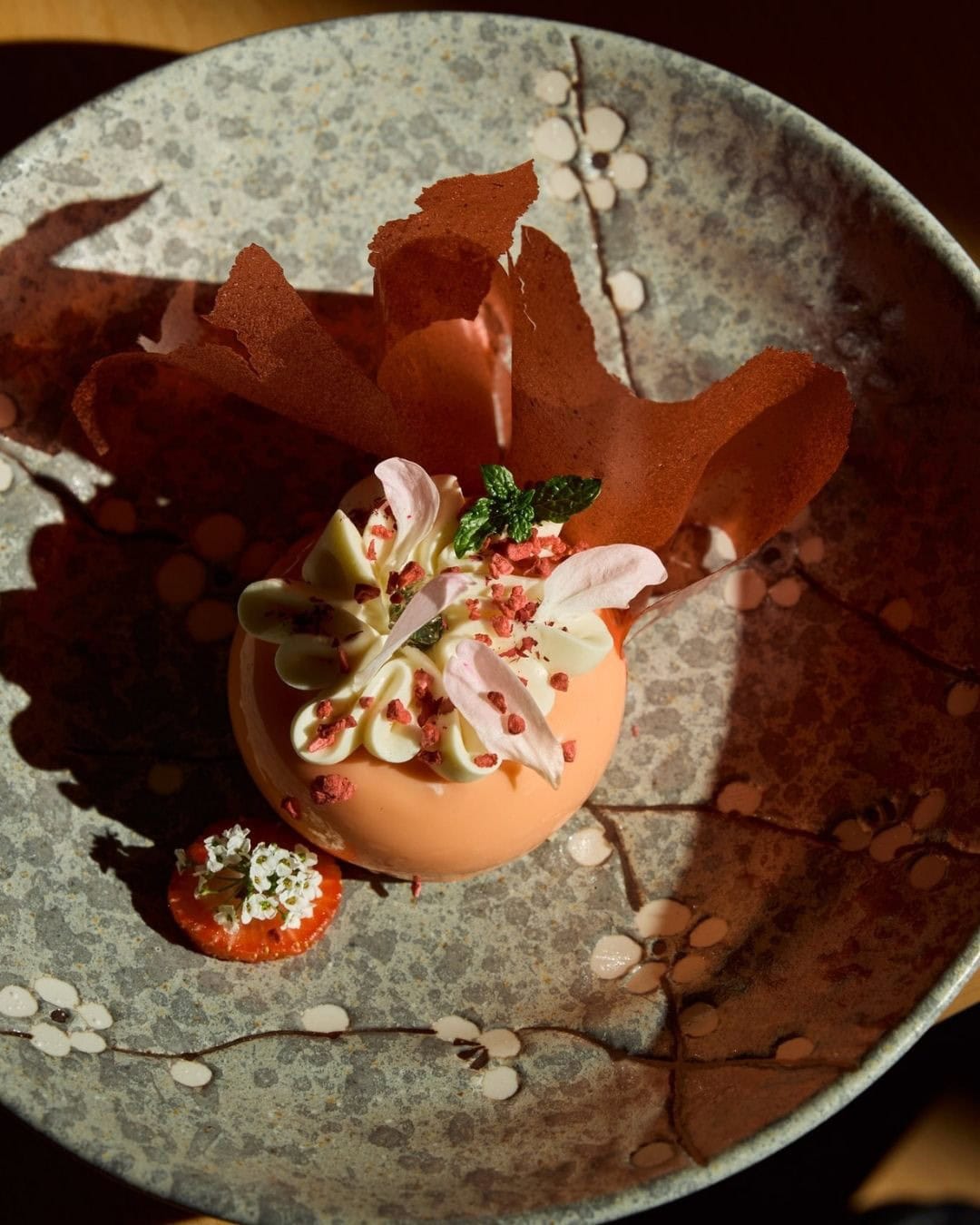 Koomo Adelaide, Raspberry Yuzu Mousse Dome